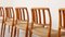 Model 83 Dining Chairs in Teak by Niels Otto Møller for J.L. Møllers, 1950s, Set of 6, Image 15
