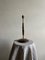 Lampada da tavolo Mid-Century in teak e ottone, Danimarca, anni '50, Immagine 2
