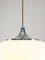 Space Age White Pendant Lamp from Guzzini, 1960s, Image 9