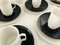 Porcelain Noire Mocha Service by Tapio Wirkkala for Rosenthal, 20th Century, Set of 22, Image 8