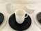 Porcelain Noire Mocha Service by Tapio Wirkkala for Rosenthal, 20th Century, Set of 22 14