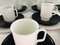 Porcelain Noire Mocha Service by Tapio Wirkkala for Rosenthal, 20th Century, Set of 22, Image 6