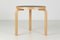 Table d'Appoint Modèle 90d par Alvar Aalto pour Artek, Finlande, 1935 5