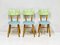 Chaises de Cuisine de Ton, 1970s, Set de 3 1