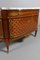 Vintage Brown Marquetry Dresser, Image 2