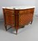 Vintage Brown Marquetry Dresser 4
