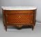 Vintage Brown Marquetry Dresser 9