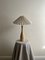 Mid-Century British Turned Wood Lamp, 1960s 7