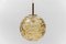 Yellow Murano Glass Ball Pendant Lamp from Doria Leuchten, 1960s 8