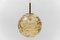 Yellow Murano Glass Ball Pendant Lamp from Doria Leuchten, 1960s, Image 8