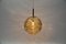 Yellow Murano Glass Ball Pendant Lamp from Doria Leuchten, 1960s 4