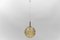Lampe à Suspension Boule en Verre de Murano Jaune de Doria Leuchten, 1960s 5