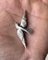 Art Deco Dove Pin Brooch in Sterling Silver, 1930s, Image 2