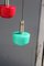 Italian Multicolor Suspension Light from Vistosi, 1950s, Image 13