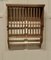 Large Wall Hanging Pine Plate Rack, 1960s 5