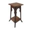 Grande Table Mid-Century de Style Arabe en Bois Marqueté 1