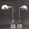 Art Deco French Metal Desk Lamps by Charlotte Perriand for Jumo, 1940s, Set of 2 2