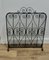 Wrought Iron Fire Screen 5