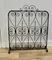 Wrought Iron Fire Screen 1