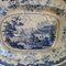 Meat Serving Plate in Blue and White Porcelain, 1830s 2