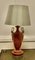Art Deco Simulated Marble Ceramic Table Lamp, 1950s, Image 1
