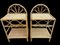 Rattan Tisch, Italien, 1970er, 2er Set 3