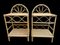 Rattan Table, Italy, 1970s, Set of 2 1