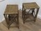Bamboo High Stools, 1960s, Set of 2 2
