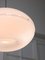 Italian Space Age White Doughnut Ceiling Lamp, 1970s, Image 8