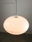 Italian Space Age White Doughnut Ceiling Lamp, 1970s, Image 12