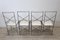 Dining Chairs in Iron, 1980s, Set of 4 4