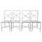 Dining Chairs in Iron, 1980s, Set of 4, Image 1