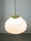 Mid-Century Italian Brass and Acrylic Glass Pendant Lamp 4