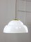 Mid-Century Italian Brass and Acrylic Glass Pendant Lamp, Image 1