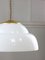 Mid-Century Italian Brass and Acrylic Glass Pendant Lamp, Image 2