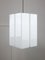 Vintage Italian Acrylic Glass Tower Pendant Lamp 1