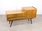 Credenza Mid-Century in legno e ottone, Italia, anni '50, Immagine 2