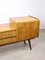 Enfilade Mid-Century en Bois et Laiton, Italie, 1950s 5