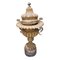 Gilt Brass Brazier with Lid, Image 1
