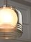 Lampe à Suspension Vintage en Chrome et Verre, Italie 5