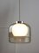Lampe à Suspension Vintage en Chrome et Verre, Italie 11