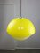 Space Age Italian Yellow Acrylic Glass Pendant Lamp, 1970s, Image 7