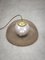 Space-Age Italian Brass, Opaline and Acrylic glass Pendant Lamp 15