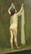 Auguste Chaix, Nudo con sciarpa, fine XIX secolo, Olio su tela, Immagine 6