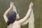 Auguste Chaix, Nudo con sciarpa, fine XIX secolo, Olio su tela, Immagine 9
