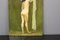 Auguste Chaix, Nudo con sciarpa, fine XIX secolo, Olio su tela, Immagine 4