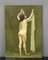 Auguste Chaix, Nudo con sciarpa, fine XIX secolo, Olio su tela, Immagine 1