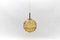Gelbe Kugel Hängelampe aus Muranoglas von Doria Leuchten, 1960er 3