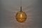 Yellow Murano Glass Ball Pendant Lamp from Doria Leuchten, 1960s, Image 4