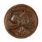 Carved Wooden Medallions with Profiles of Knights, Set of 2 3